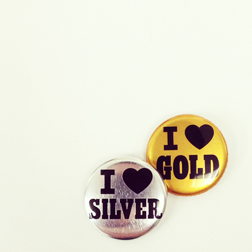 Silver & Gold Buttons